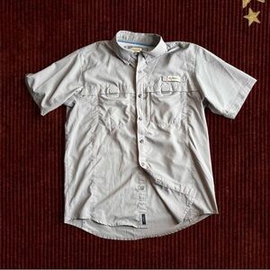 Men’s Magellan Outcast Fishing Button Down Shirt Size M